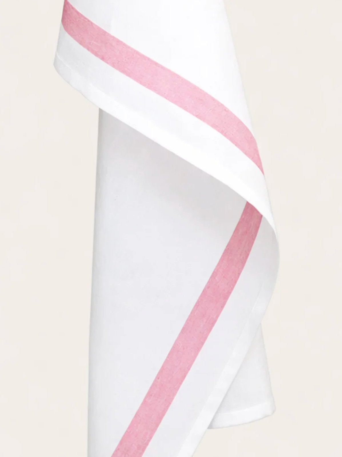Kitchen Towel, Pink stripe detail